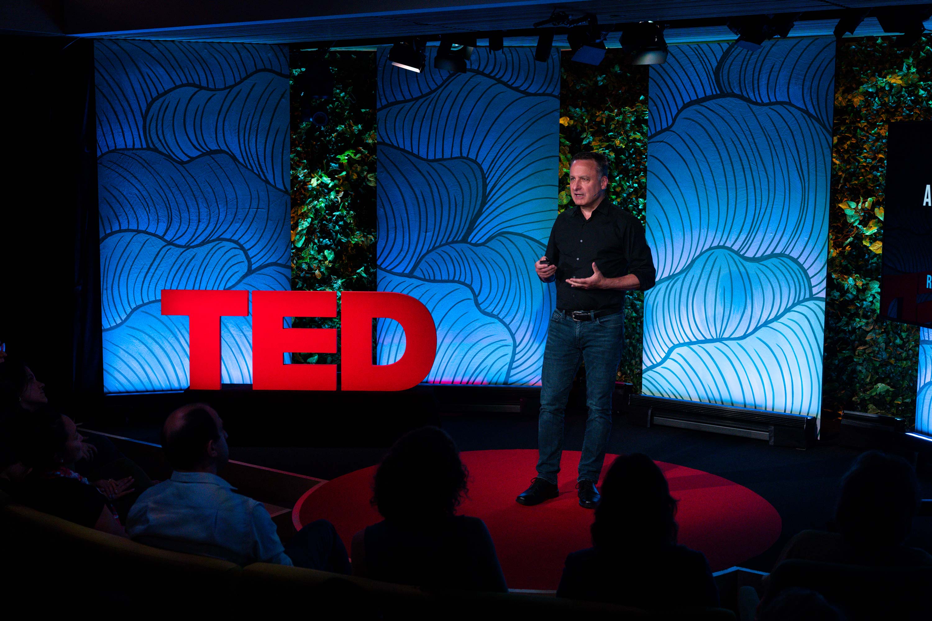 Jonathan Foley presenting at TED Countdown June 2024