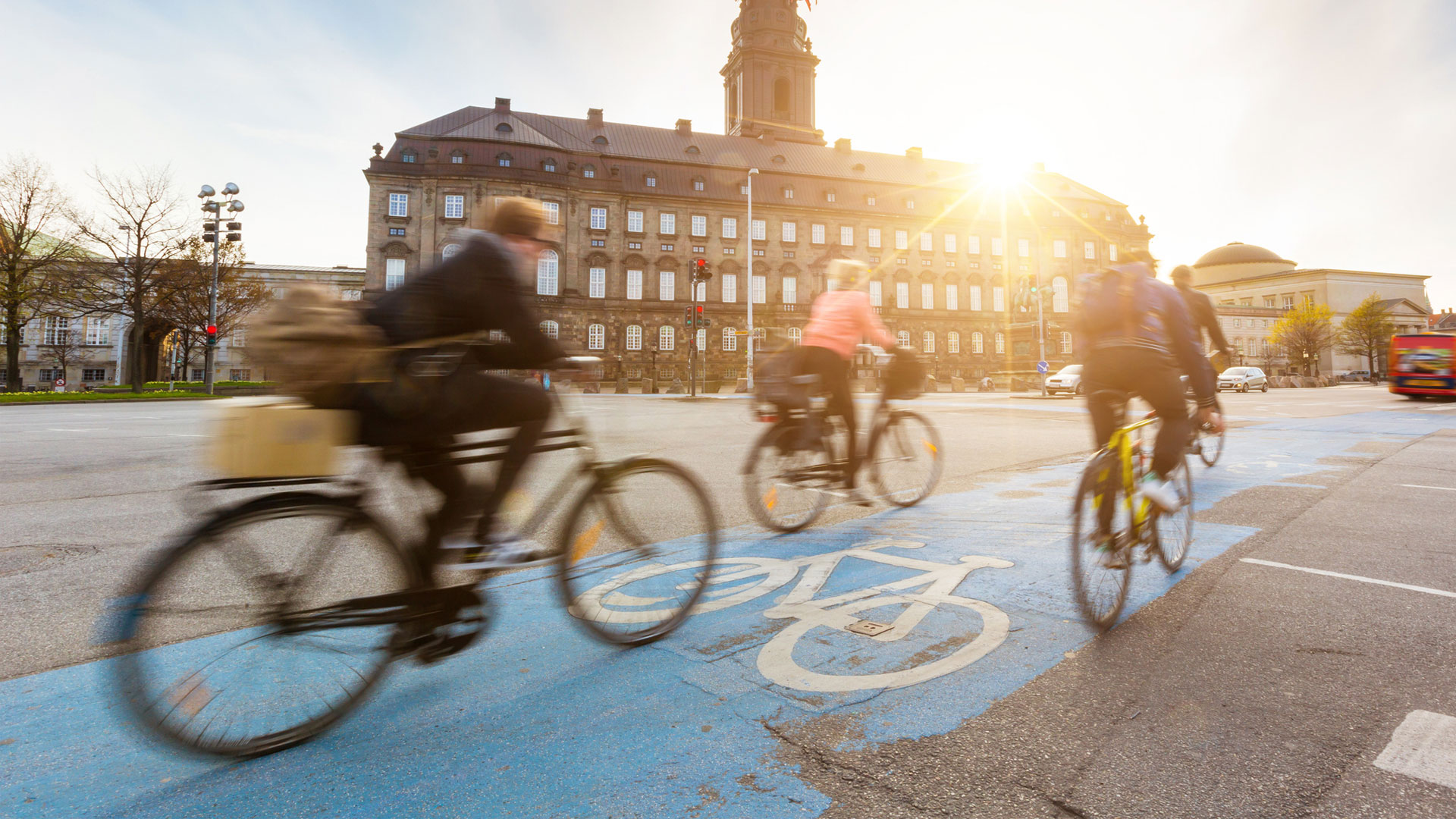 Bicycle commuters