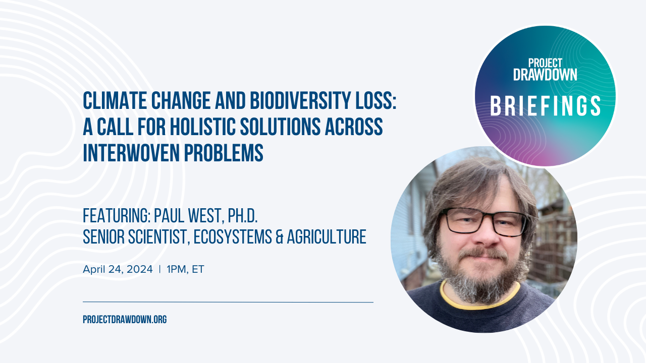 A graphic for Paul West briefing