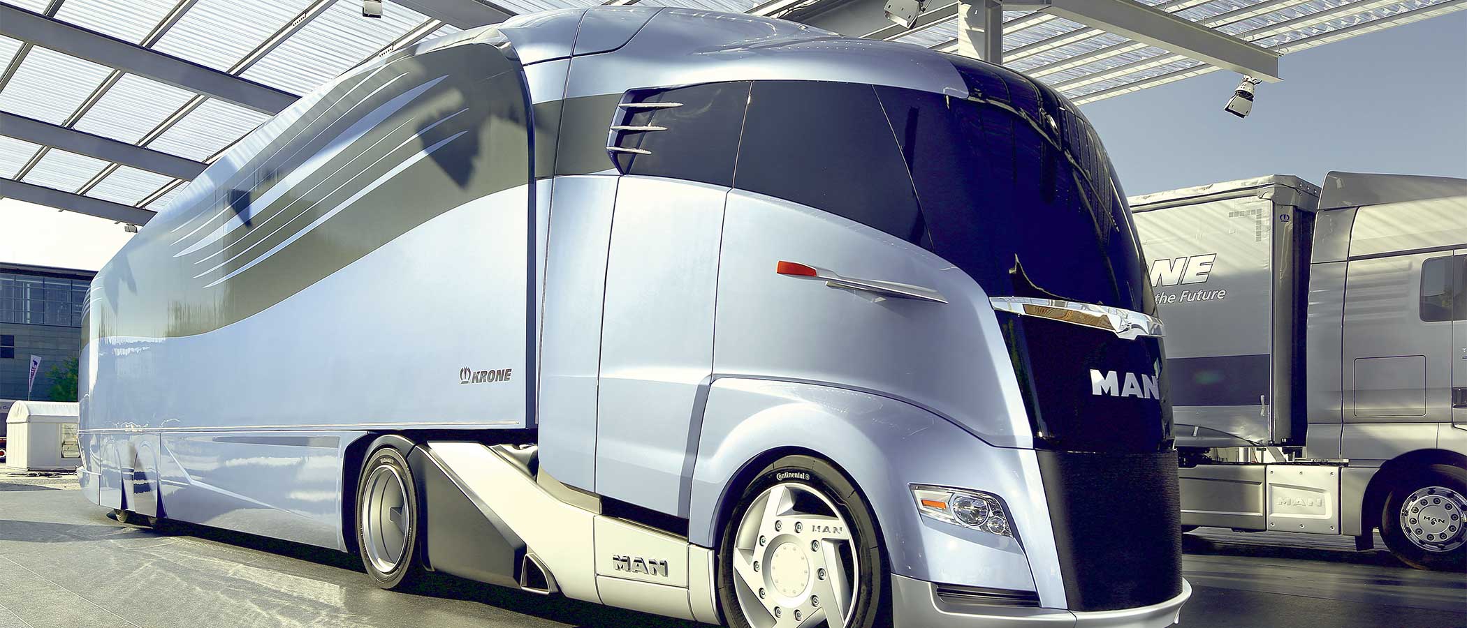 Concept commercial transport truck.