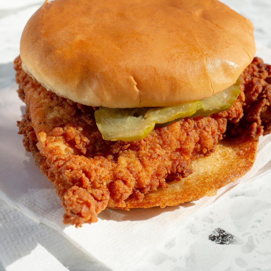 Fried chicken sandwich