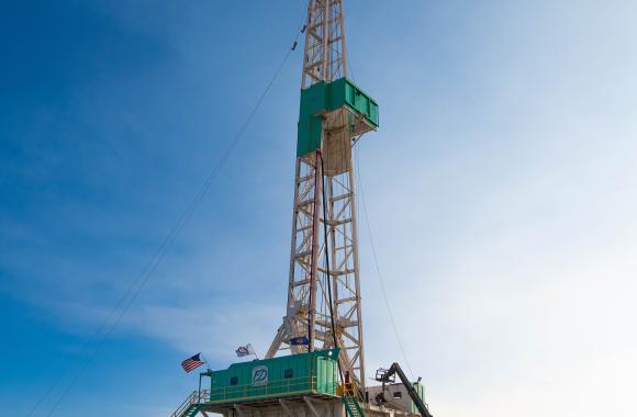 An image of an enhanced geothermal energy facility